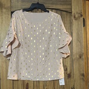 Emery Rose Women's Blouse - Cream